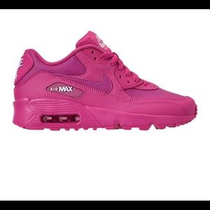 Neon pink Air max 90s